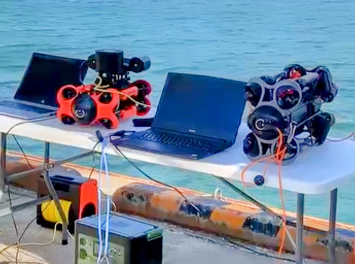 水中ドローンオペレーター